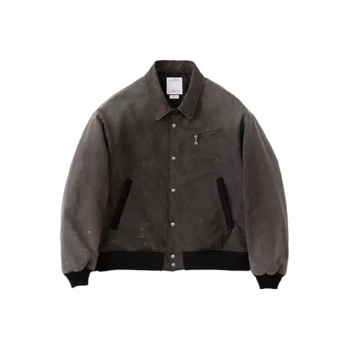 Visvim Серый Черный Мужские Куртки
