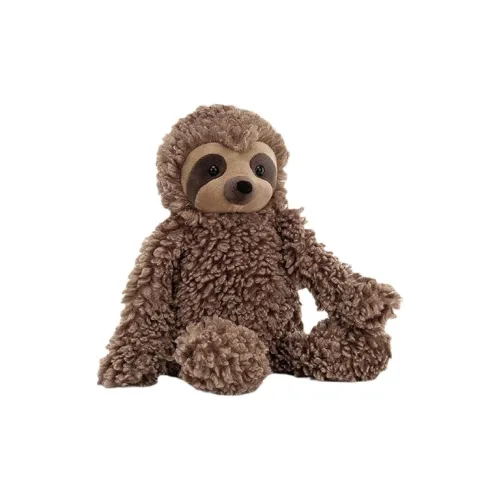 JELLYCAT Forest Animal Collection Cicero Sloth Куклы Плюшевая кукла 34 см Высота в сидячем положении