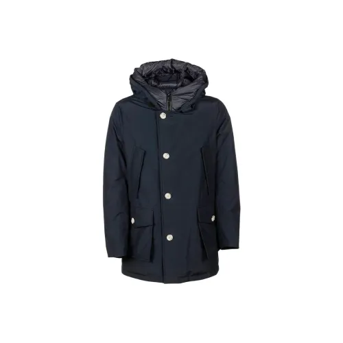 WOOLRICH Пуховик Мужской Синий