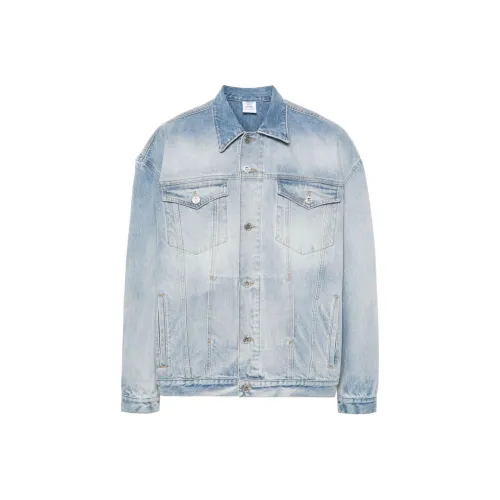 Vetements Denim Jacket Unisex Blue Vetements Деним Куртка Унисекс Синий