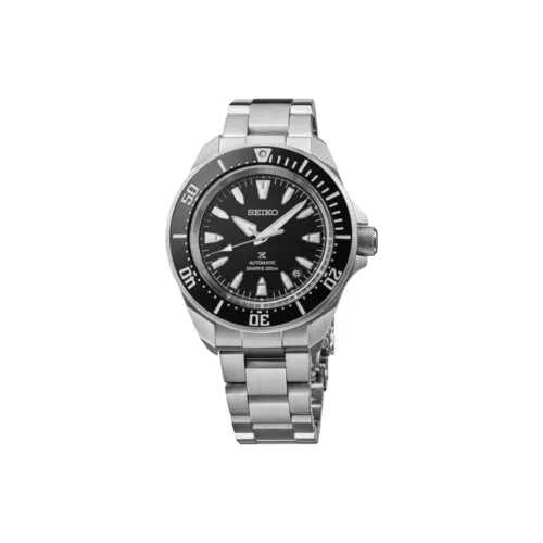 SEIKO Автоматический/Ручной Механизм Мужские часы Prospex 41,7 мм Черный