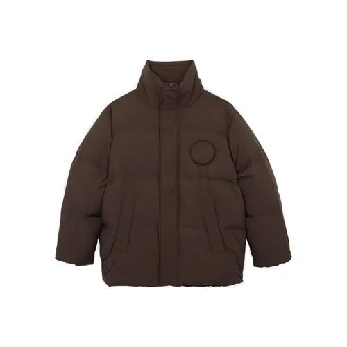 Études FW22 Хлопковый пуховик Мужской Темно-коричневый