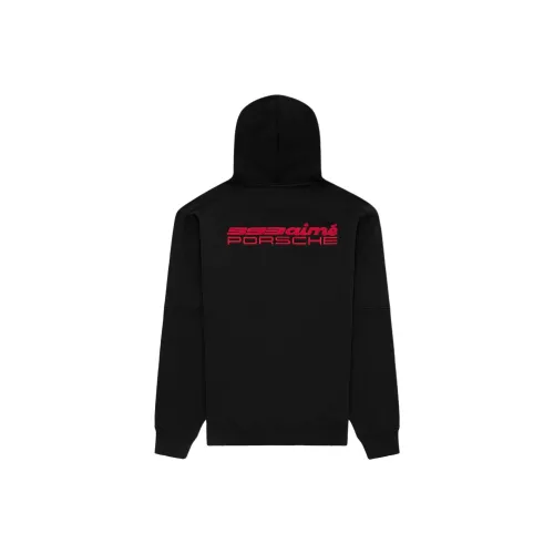 AIME LEON DORE Porsche Collaboration Черные Мужские Толстовки