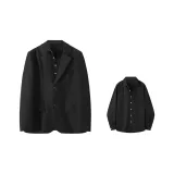 Black (Черная куртка + Черная рубашка)