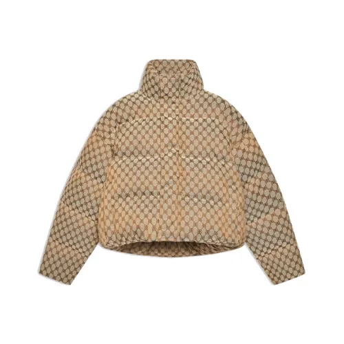 BALENCIAGA Хаки Унисекс Объемные куртки (пуфы)