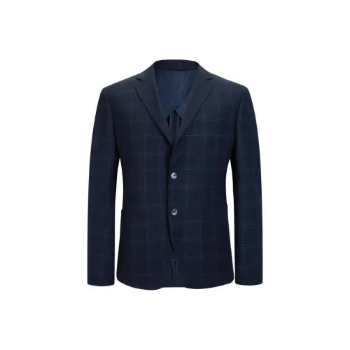 K BOXING Бизнес Костюм Мужской Темно-синий