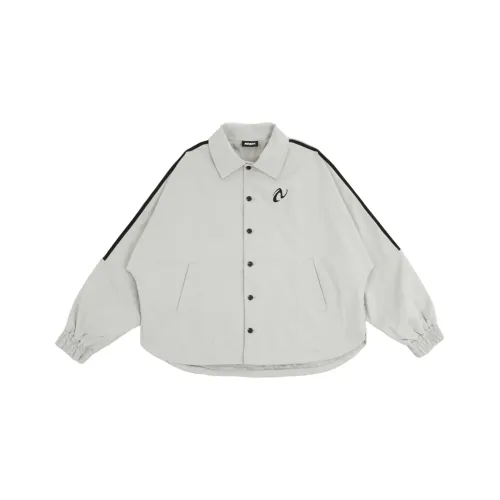 NERDY SS24 Куртка Унисекс Light Серый