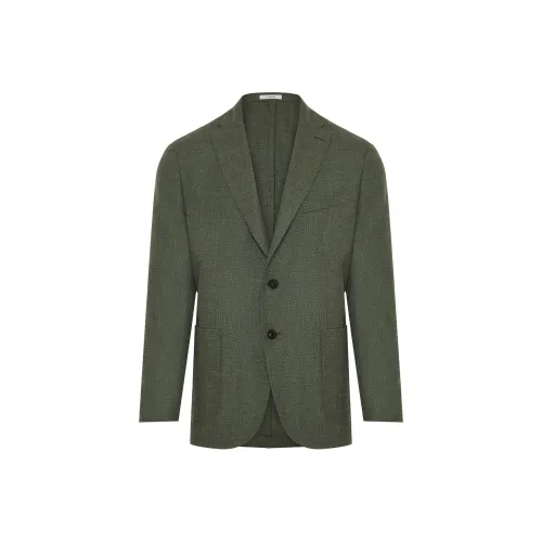 Boglioli Army Green Мужские Деловые Костюмы