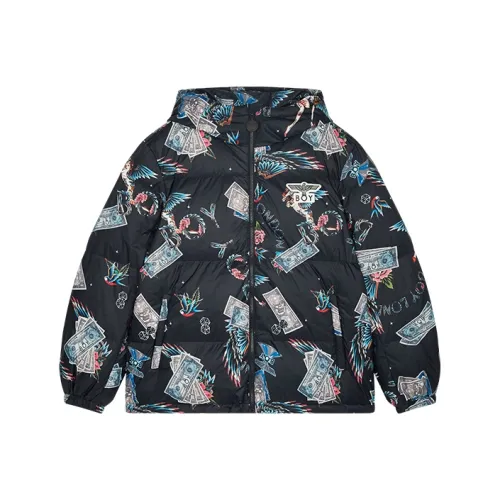 Boy London Пуховик Зимний Унисекс Черный