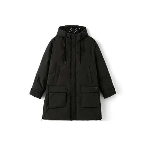 VOLCOM Пуховик Унисекс Черный