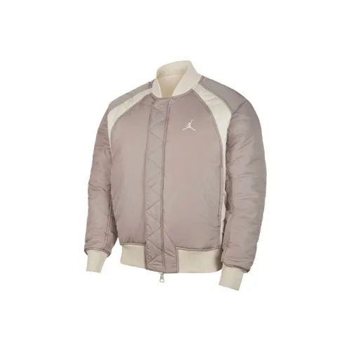 Джордан Хлопковый пуховик Мужской Lime Gray