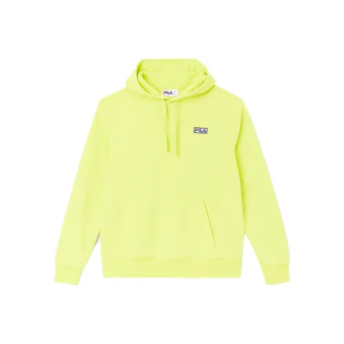 FILA Algot Толстовка Мужская Желтая Зеленая