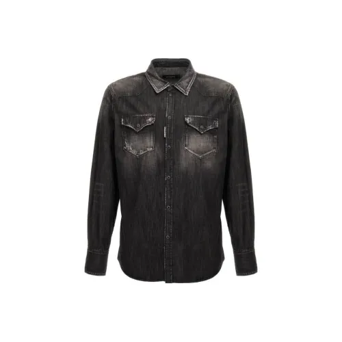 DSQUARED 2 Denim Jacket Men's Black
