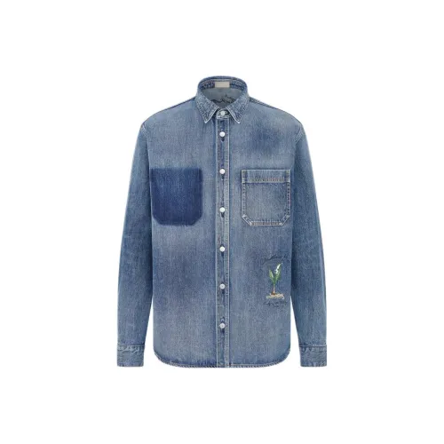 DIOR SS24 Denim Jacket Men's Blue