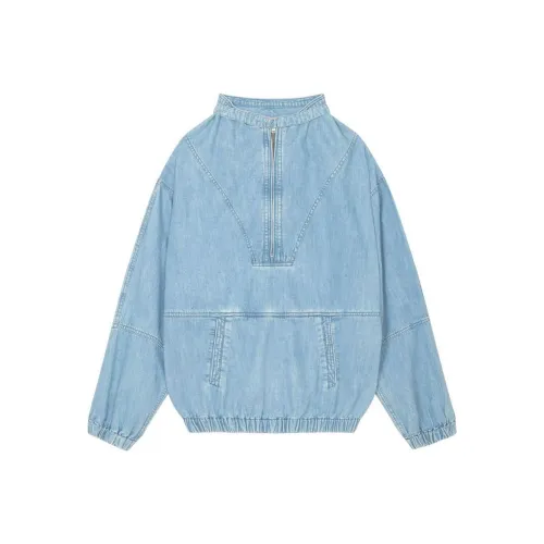 ISABEL MARANT Синий Мужской Джинсовые куртки