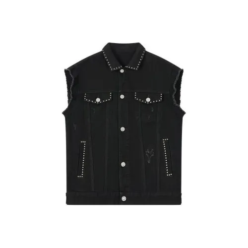 JOHN RICHMOND SS24 Жилет Мужской Черный