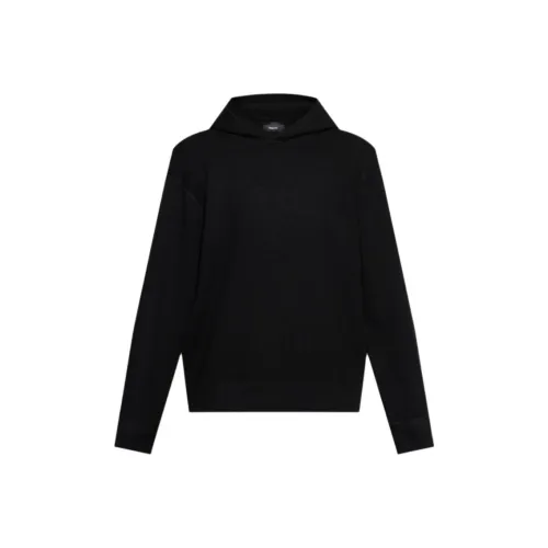 THEORY Черный Мужской Свитшот