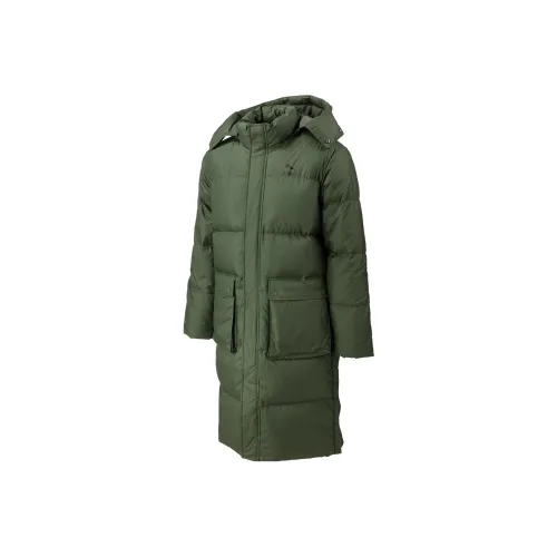 PUMA Teamliga Пуховик Унисекс Зеленый