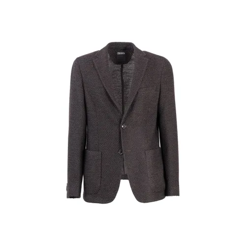 Zegna Бизнес-костюм мужской темно-коричневый