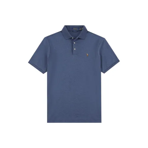 Polo Ralph Lauren SS25 Поло Мужское Серый Синий