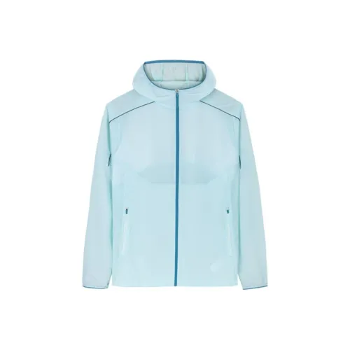 ANTA Running Collection Куртки и Пальто Мужской Рябь Прозрачный Синий