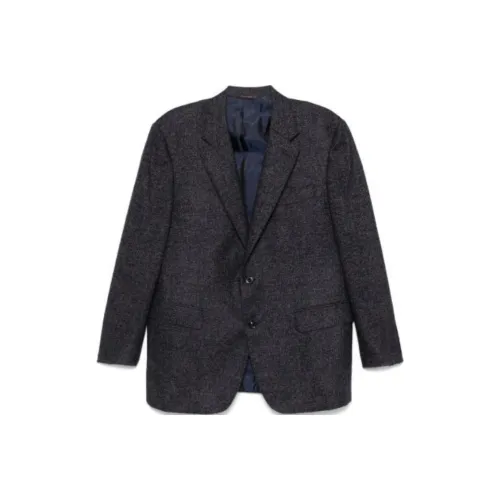 Canali Бизнес-костюм Пальто Мужское Серое