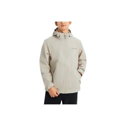 Columbia совместный бренд Поход Водонепроницаемый Ветровка Мужской Серый