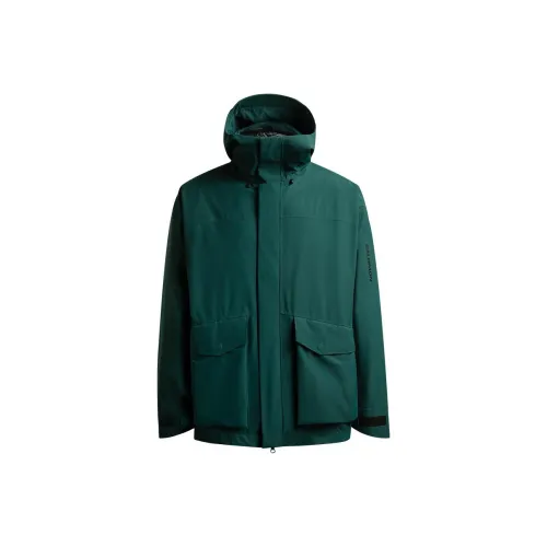 SALOMON Водонепроницаемый и Ветрозащитный Ветровка Мужской Джек Сосновый зеленый
