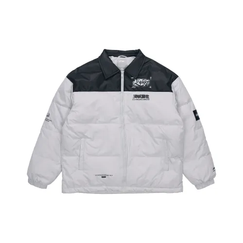 LINING Скейтборд Пуховик Мужской Coin Серый