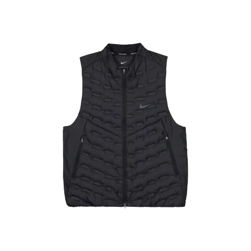 Nike Therma Мужские жилеты черного цвета