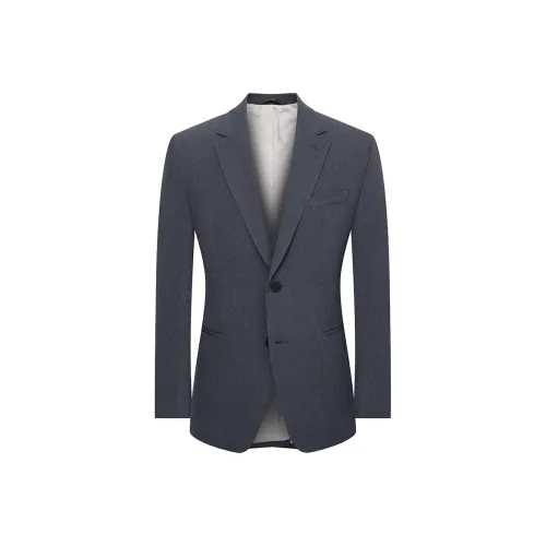 SAINT ANGELO Бизнес-костюм мужской облако-серый с микро-текстурой