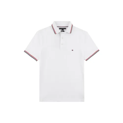 Tommy Hilfiger Polo Мужское Белое