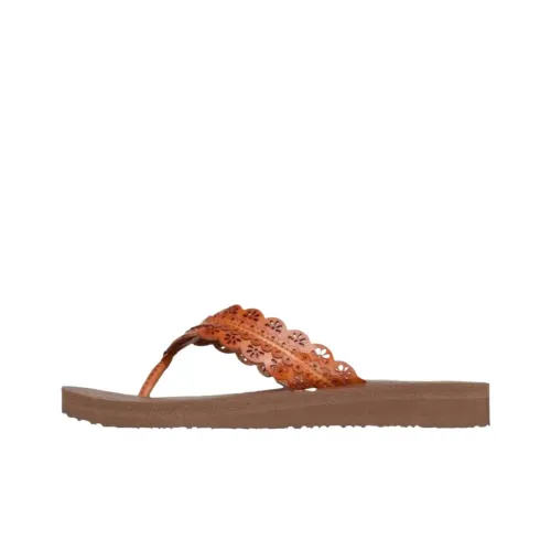 Skechers Meditation Шлепанцы Женские Коричневый