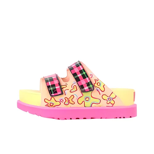 UGG Слипоны Бежево-розовые Женские