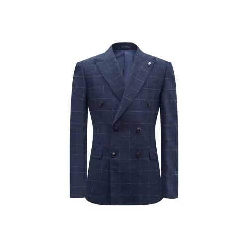 JODOLL Бизнес-костюм мужской темно-синий