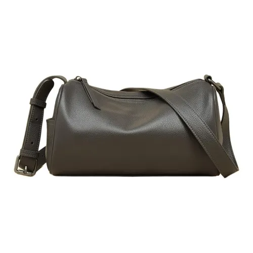 Old Man's Head Сумка через плечо из крупнозернистой текстуры коровьей кожи стандартная женская многоцветная