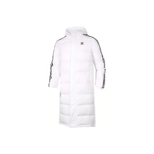 Adidas Originals Пуховик Международная версия Зимний Мужской Белый