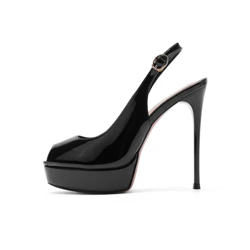 Zubumei Узкий каблук Высокие каблуки 12CM Женские