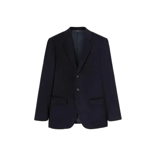 Loro Piana Темно-синие мужские куртки