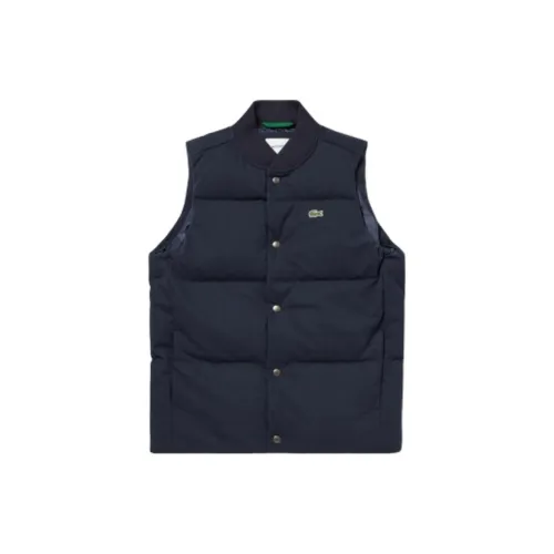 LACOSTE Collaboration Морской Синий Мужской Пуховый жилет