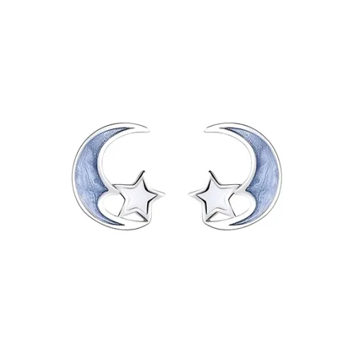 Universe Search S9925 Серебряные Серьги-гвоздики Женские