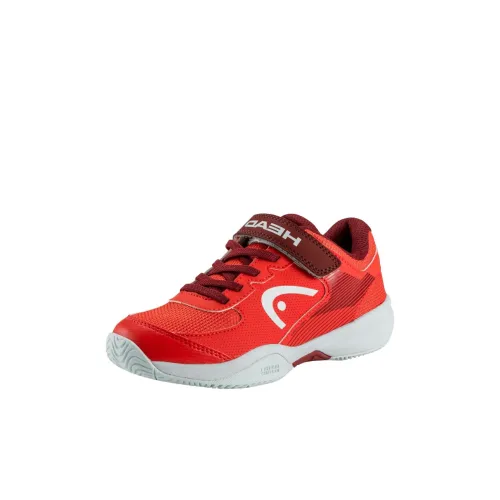 HEAD Sprint Velcro противоскользящие устойчивые к истиранию дышащие низкие кеды для тренировок красный детский
