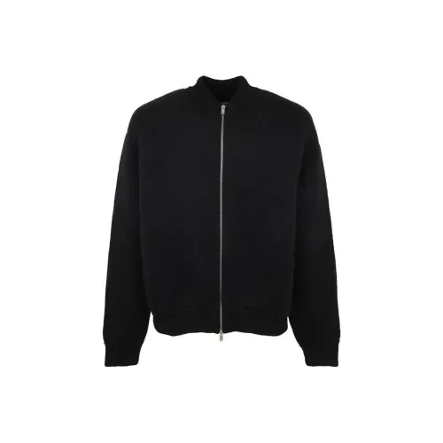 JIL SANDER Мужские черные куртки