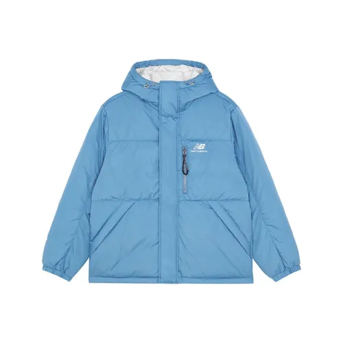 New Balance совместный продукт Синий Мужской Пуховик