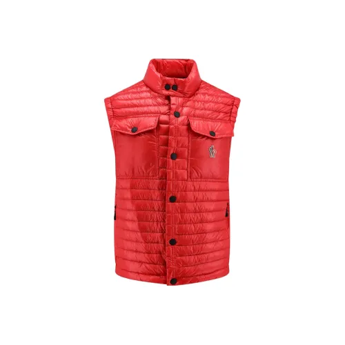 Moncler Grenoble Red Men's Gilets
