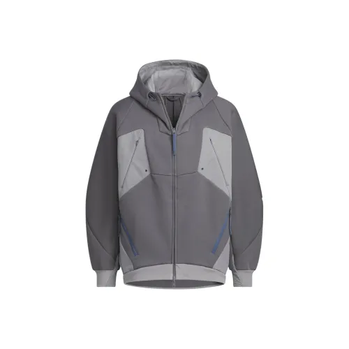 Adidas Куртки и Пальто Мужские Темно-Серый