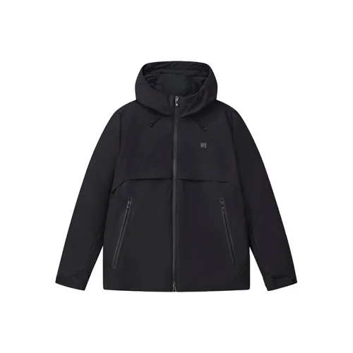 FILA Глубокий Черный Мужской Пуховик
