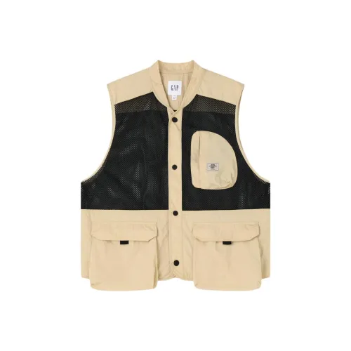 GAP совместный бренд Хаки Мужские жилеты