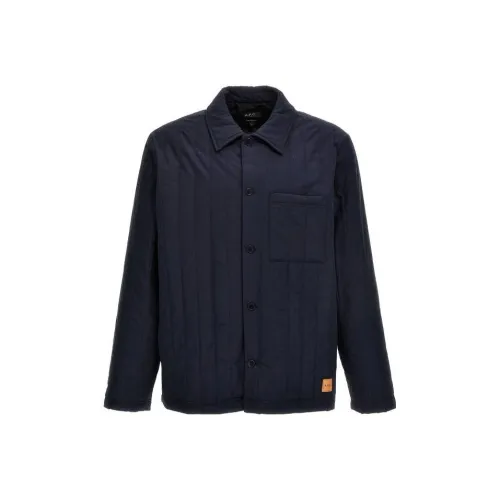 A.P.C. Joint Paragraph Синий Мужской Куртки