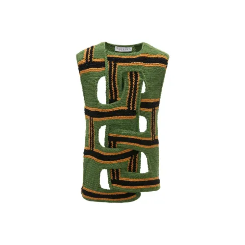 JW Anderson Зеленые Мужские Жилеты